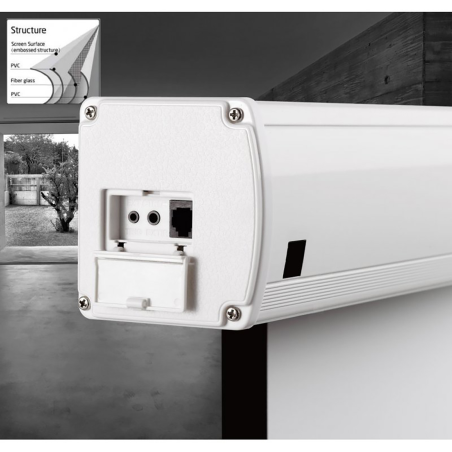 DELUXX Advanced Elegance PLUS - Polaro Motorleinwand
