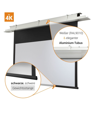 CELEXON Deckeneinbau Expert Deckeneinbauleinwand