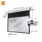 CELEXON Deckeneinbau Expert Deckeneinbauleinwand