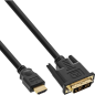 INLINE Kabel HDMI zu DVI HDMI INLINE Kabel HDMI zu DVI HDMI