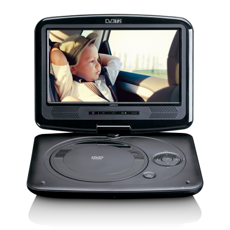 LENCO DVP-9463BK Tragbarer DVD-Spieler, Schwarz