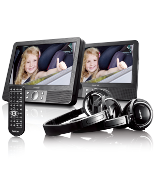 LENCO MES-415 Tragbarer DVD-Spieler, Schwarz