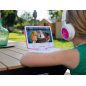 LENCO DVP-910PK Tragbarer DVD-Spieler, Weiß-Pink LENCO DVP-910PK Tragbarer DVD-Spieler, Weiß-Pink
