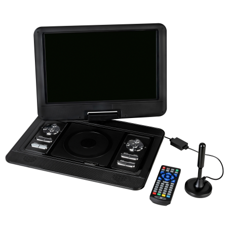 REFLEXION DVD1322 Tragbarer DVD-Player, schwarz