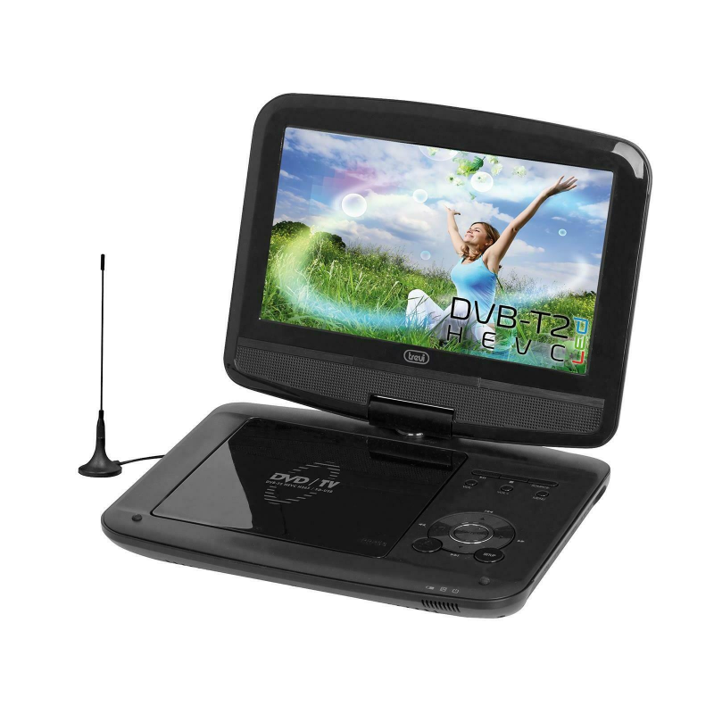 TREVI Tragbarer DVD-Player DVD-Player + Bildschirm Schwarz TREVI Tragbarer DVD-Player DVD-Player + Bildschirm Schwarz