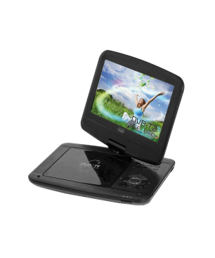 TREVI Tragbarer DVD-Player DVD-Player + Bildschirm Schwarz