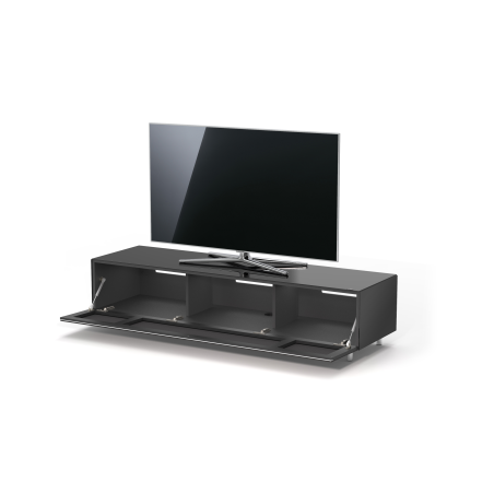 JUST BY SPECTRAL TV-Soundbar-Lowboard JRL 1654T. Breite 165cm. Black. TV-Soundbar-Lowboard
