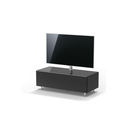 JUST BY SPECTRAL TV-Lowboard JRL 1100T mit TV-Halterung VESA600. Breite 111cm. Black.