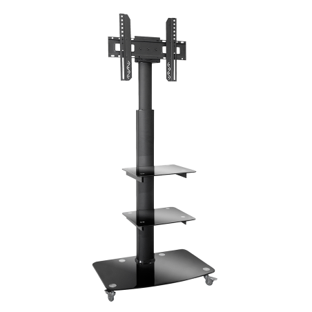 MY WALL HP100L höhenverstellbar & rollbar für 37-70 Zoll TV Standfuß