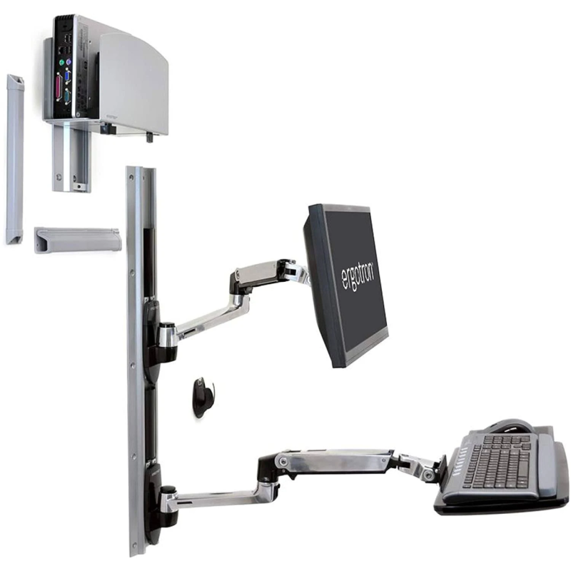 ERGOTRON LX Wall Mount System Wandhalterung, Silber ERGOTRON LX Wall Mount System Wandhalterung, Silber