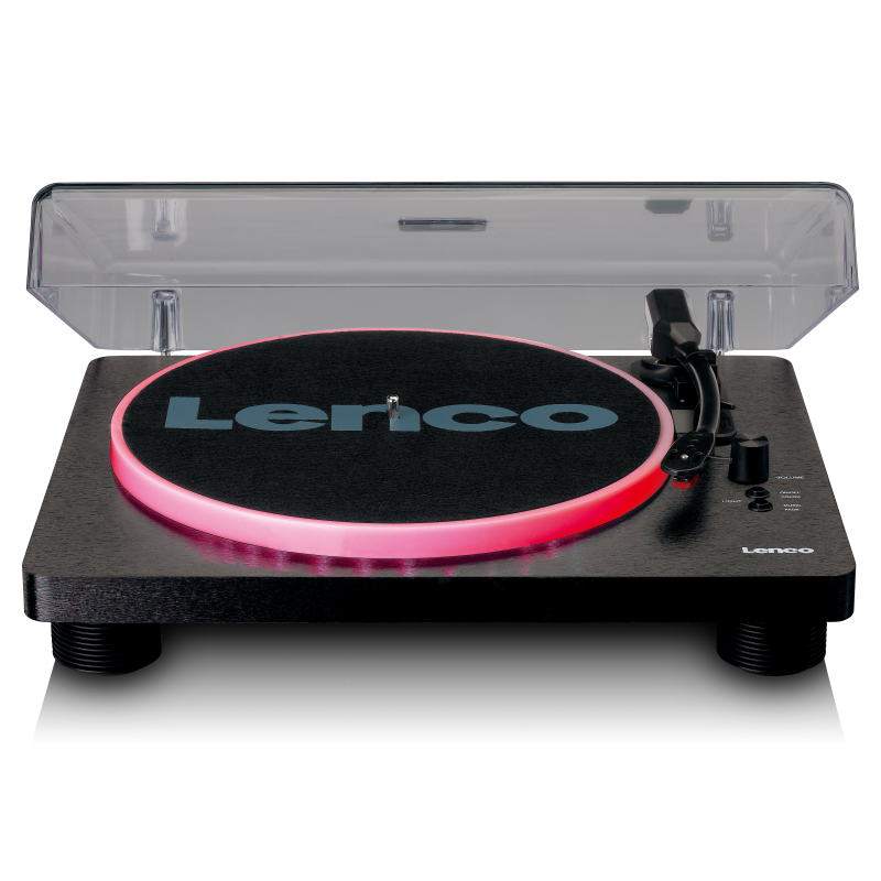 LENCO LS-50LEDBK - Eingebaute Lautsprecher - Plattenspieler Schwarz LENCO LS-50LEDBK - Eingebaute Lautsprecher - Plattenspieler Schwarz
