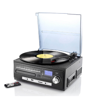 AUVISIO MHX-550.LP Schallplatten-Digitalisierer, schwarz