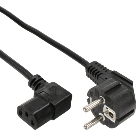 INLINE Kabel Kaltgerätekabel Deutschland/EU Stromkabel extern 3 m