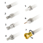 PREMIUMX 500m BASIC Koaxialkabel 135dB 4-fach SAT Koax Kabel 24x F-Stecker Antennenkabel PREMIUMX 500m BASIC Koaxialkabel 135dB 4-fach SAT Koax Kabel 24x F-Stecker Antennenkabel