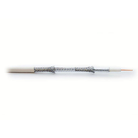 PREMIUMX PROFI 500 m Koaxial Kabel 135 dB 4-Fach geschirmt CU REINES KUPFER SAT Antennenkabel Antennenkabel