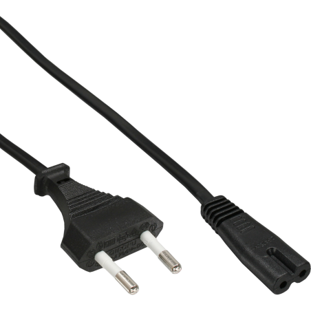 INLINE Kabel Euro 8 Netzkabel Stromkabel extern