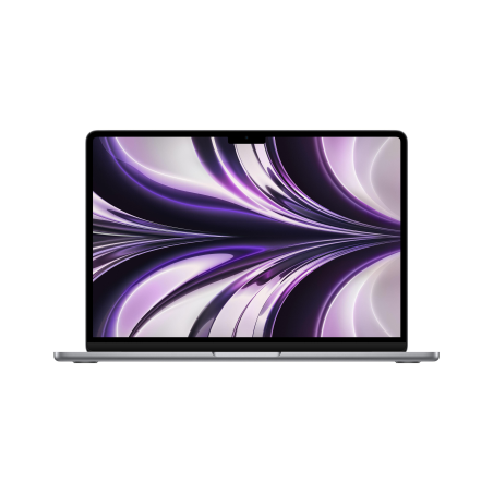 APPLE MacBook Air (2022), MLXW3D/A, Notebook mit 13,6 Zoll Display, Apple M2 Prozessor, 8 GB RAM, 256 GB SSD, Space Grau