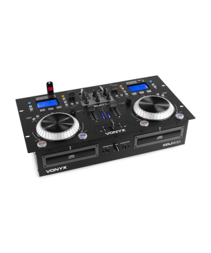 VONYX CDJ500 2-Kanal Mixer, Schwarz