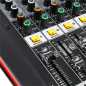 POWER DYNAMICS PDM-M404A 4-Kanal Mischpult, Schwarz POWER DYNAMICS PDM-M404A 4-Kanal Mischpult, Schwarz
