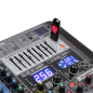 POWER DYNAMICS PDM-S804 8-Kanal Mischpult, Schwarz POWER DYNAMICS PDM-S804 8-Kanal Mischpult, Schwarz