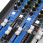 POWER DYNAMICS PDM-S804 8-Kanal Mischpult, Schwarz POWER DYNAMICS PDM-S804 8-Kanal Mischpult, Schwarz