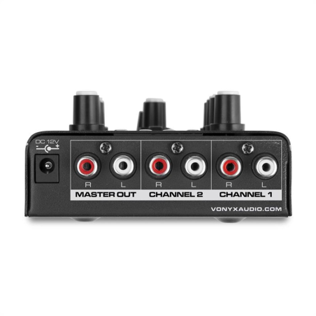 VONYX STM500BT 2-Kanal Mixer, Schwarz