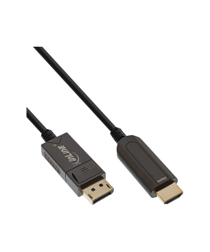 INLINE DisplayPort zu HDMI AOC Konverter Kabel Displayport zu HDMI / VGA / DVI