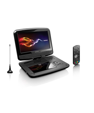 LENCO DVP-9413 Tragbarer DVD-Player, Schwarz