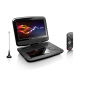LENCO DVP-9413 Tragbarer DVD-Player, Schwarz