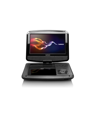 LENCO DVP-9413 Tragbarer DVD-Player, Schwarz