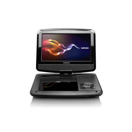 LENCO DVP-9413 Tragbarer DVD-Player, Schwarz