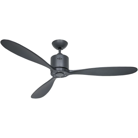CASAFAN Aeroplan Eco Deckenventilator Schwarz (27 Watt, 132 cm)