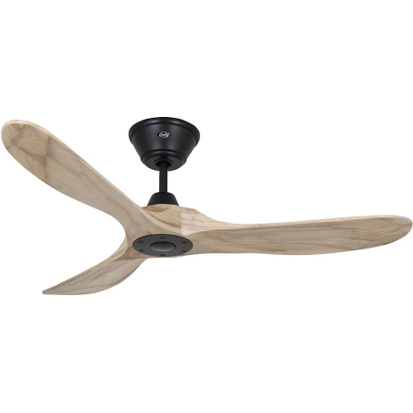 CASAFAN Eco Genuino Deckenventilator Holzfarben (12 Watt, 122 cm)