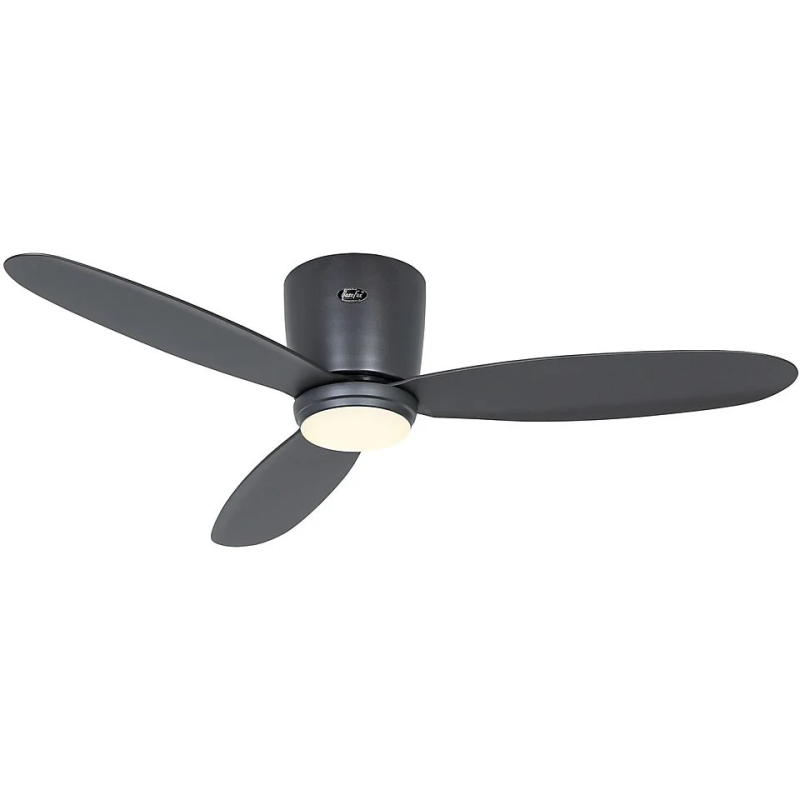 CASAFAN Eco Plano II LED Deckenventilator Grau / Silber (13 Watt, 112 cm)