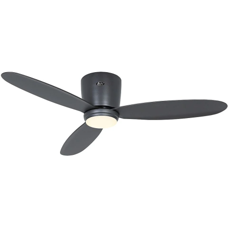 CASAFAN Eco Plano II LED Deckenventilator Grau / Silber (13 Watt, 112 cm)