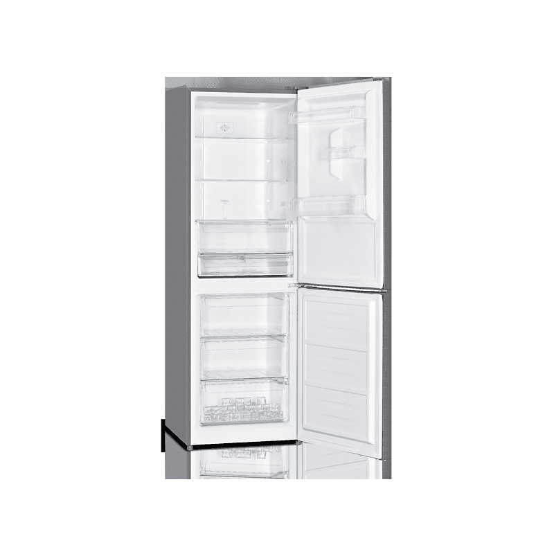 WOLKENSTEIN WKG315NF IX M Kühl-Gefrierkombination (E, 185 cm hoch, Inox)