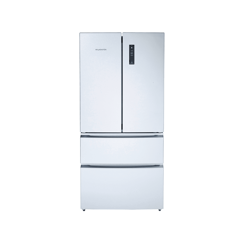 WOLKENSTEIN WFD540NF SI Kühlgefrierkombination (F, 182 cm hoch, Silber)