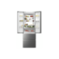 HAIER HFW7720EWMP French Door Kühlgefrierkombination (E, 302 kWh, 2006 mm hoch, Edelstahl-Front)