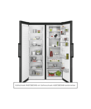 AEG AGB728E5NB Gefrierschrank (E, 1860 mm hoch)
