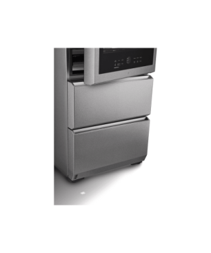 G SIGNATURE LSR200W Weinkühlschrank/Kühlgefrierkombination (EEK E, Edelstahl)