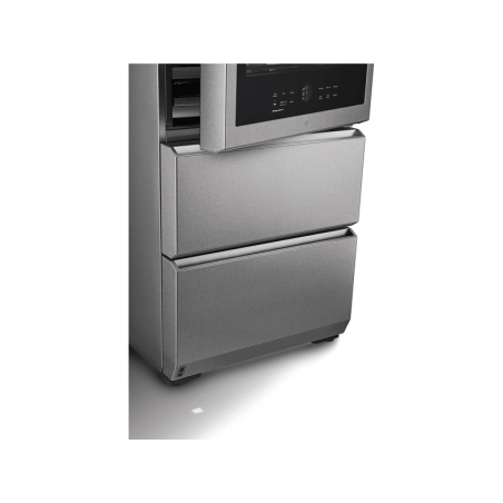 G SIGNATURE LSR200W Weinkühlschrank/Kühlgefrierkombination (EEK E, Edelstahl)