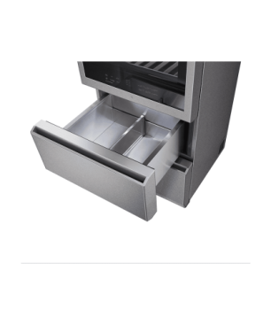 G SIGNATURE LSR200W Weinkühlschrank/Kühlgefrierkombination (EEK E, Edelstahl)