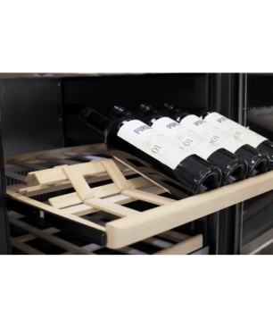 CASO 729 WineExclusive 126 Smart Weinkühlschrank (EEK G, Schwarz)