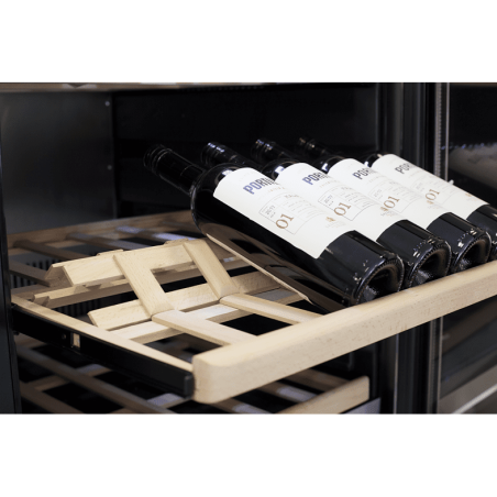 CASO 729 WineExclusive 126 Smart Weinkühlschrank (EEK G, Schwarz)