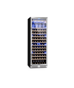 KLARSTEIN Vinovilla Grande 165 Weinklimaschrank (EEK G, schwarz)