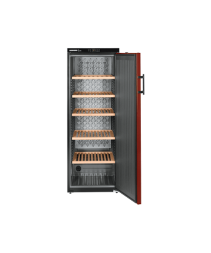 LIEBHERR WKr 4211-22 Weinklimaschrank (EEK F, Schwarz/Bordeauxrot)