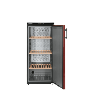 LIEBHERR WKr 3211-22 Weinklimaschrank (EEK E, Schwarz/Bordeauxrot)