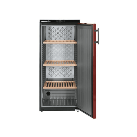 LIEBHERR WKr 3211-22 Weinklimaschrank (EEK E, Schwarz/Bordeauxrot)