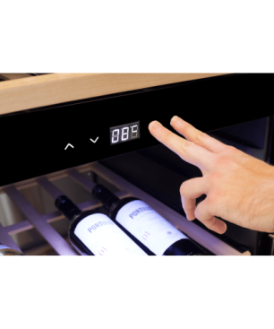 CASO 726 WineExclusive 66 Smart Weinkühlschrank (EEK G, Schwarz)