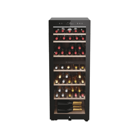 HAIER HWS77GDAU1 Weinklimaschrank (EEK G, Schwarz)